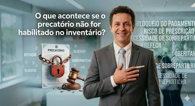 Documentos e processo de inventário para habilitação de precatórios